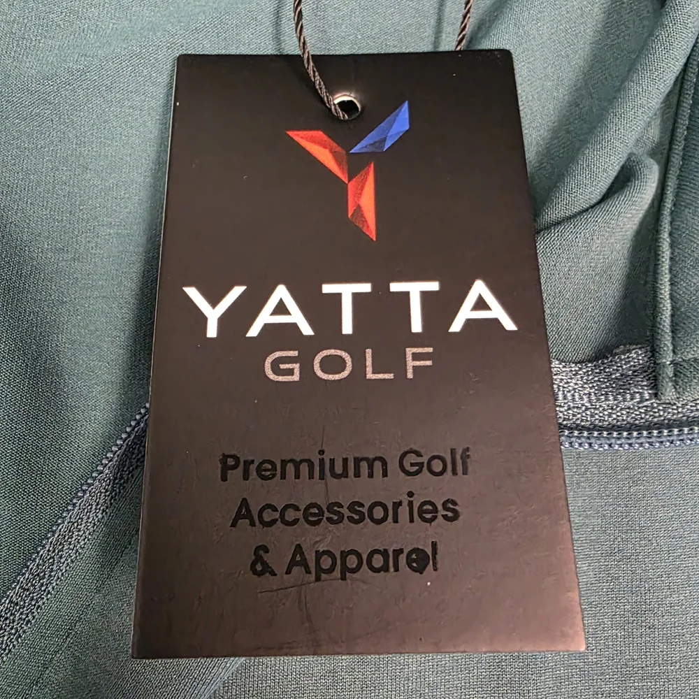 Yatta‎ Golf 1/4 Zip Long Sleeve Pullover Jacket Sage Green Men's XL